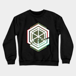 Futuristic Design-Science Fiction Crewneck Sweatshirt